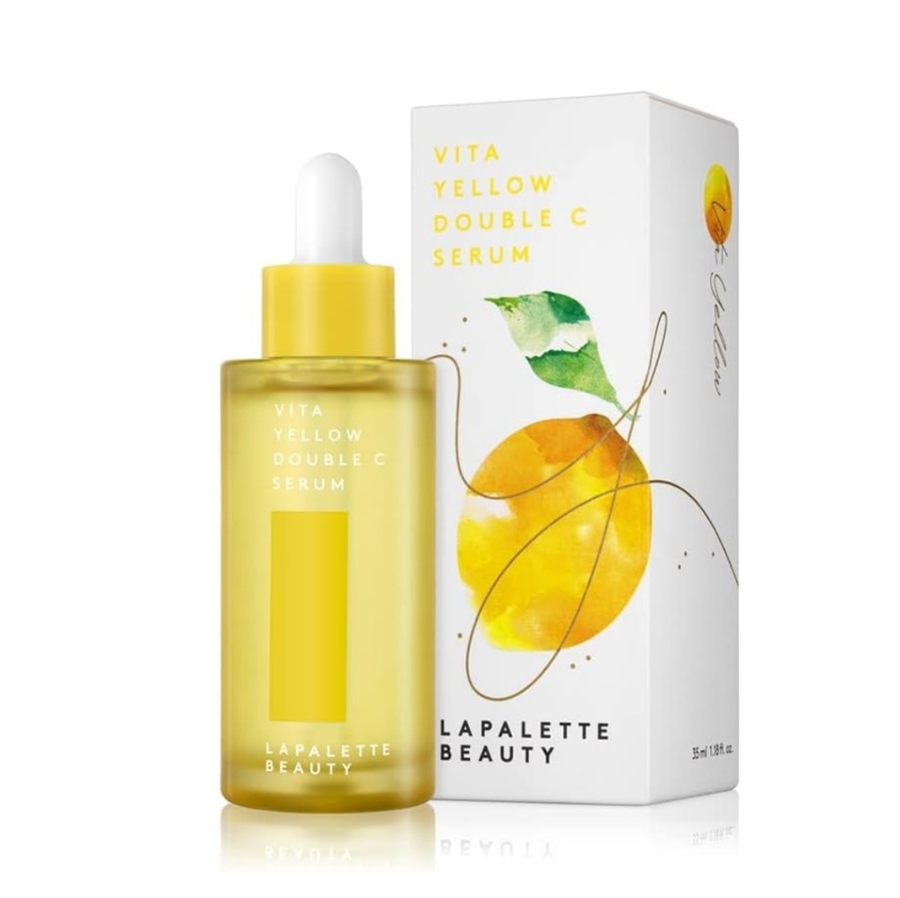 Lapalette Beauty Vita Yellow Double C Facial Serum, 1.18 fl. oz